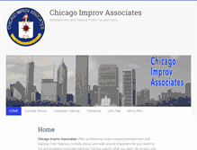 Tablet Screenshot of chicagoimprovassociates.com